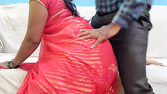 Bhabhi Dalam Saree Pink Menjadi Nakal Dan Pergi