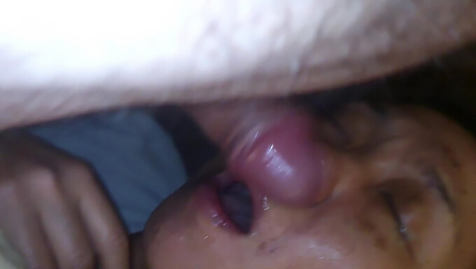 Japanese Wife Takes A Load In Her Mouth