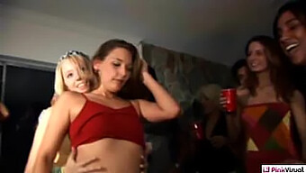 College Party Girl Gets Wild In This Orgy Scene