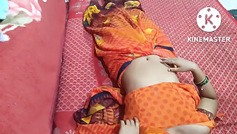 Asian Teen In Sari Gets Her Mouth Filled With Cum