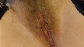 Hairy Blonde Pussy: Close-Up Of Amateur'S Hairy Pussy