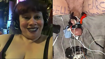 Femdom Mistress Duszy Swojego Cukrowego Dziecka Prądem I Uderzeniem W Jaja