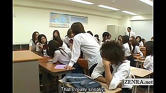 Teen (18+) Japanese Schoolgirl Stripped By Friends