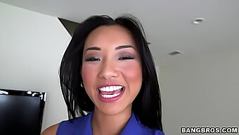 Petite Asian Teen Alina Li Takes A Big Mouthful From Brannon Rhoades In This 18+ Video