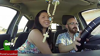 Rough And Real: Sucking Cock While Driving