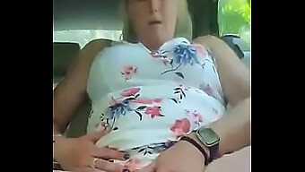 Amateur Milf Fingers Herself To Orgasm In Public