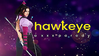 Brunet Berpayudara Besar Hawkeye Kate Bishop Mendapat Payudara Dan Farajnya Yang Besar Dientot