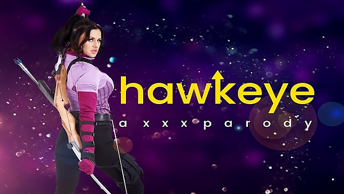 สาวหุ่นใหญ่ Hawkeye Kate Bishop ได้รับการเย็ดหน้าอกใหญ่และหีของเธอ