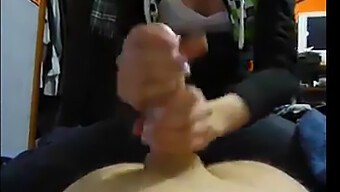 Amateur Handjob With Big Cock