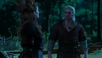 Geralt'S Romantic Encounter With Anna Henrietta In The Witcher 3