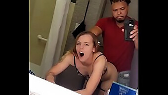 College Freshman Takes It In Her Pussy From An Older Man