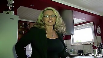 Milf Tedesca Con Grandi Tette Naturali Viene Scopata In Un Video Fatto In Casa