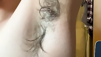 Hairy 18-Year-Old Girl Enjoys Intense Orgasm