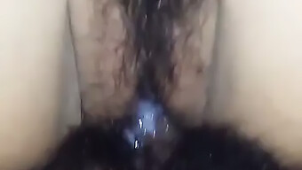 Asian Wife Gets A Creampie In Her Hairy Pussy