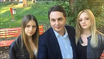 Andrea Dipre I Francesca Frings Pokazuju Kako Se Zadovoljiti Na Otvorenom