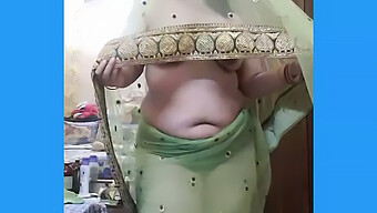 Indian Granny In Lingerie Seduces Her Husband