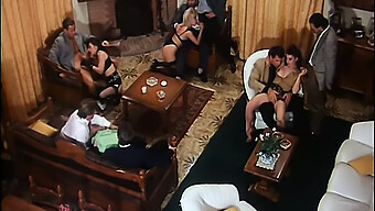 Retro Italian Porn: A Group Of Lovers In The Greatest Oral And Blowjob Scene